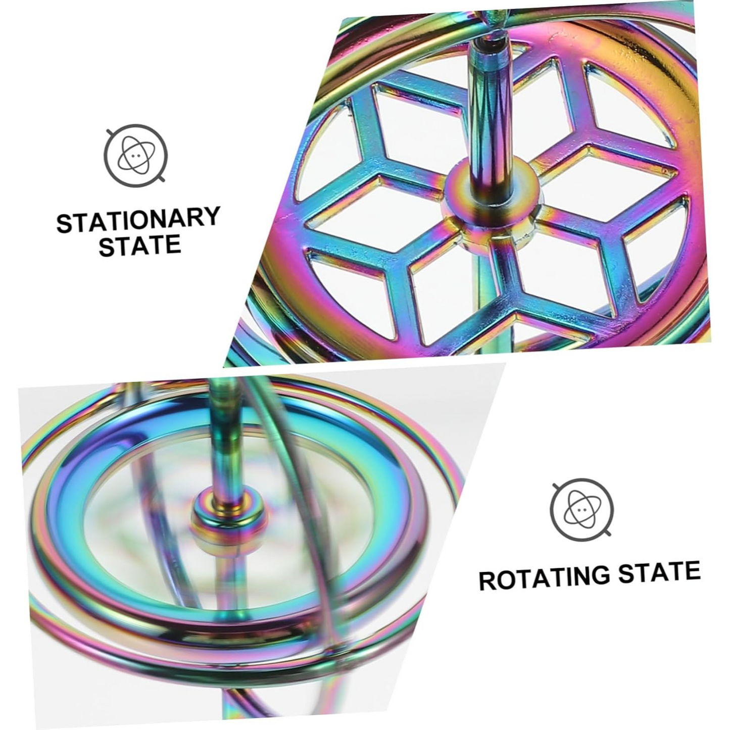 STEM Gyroscope Spinner Toy – Science Balance Learning Tool & Fun Fidget for Kids