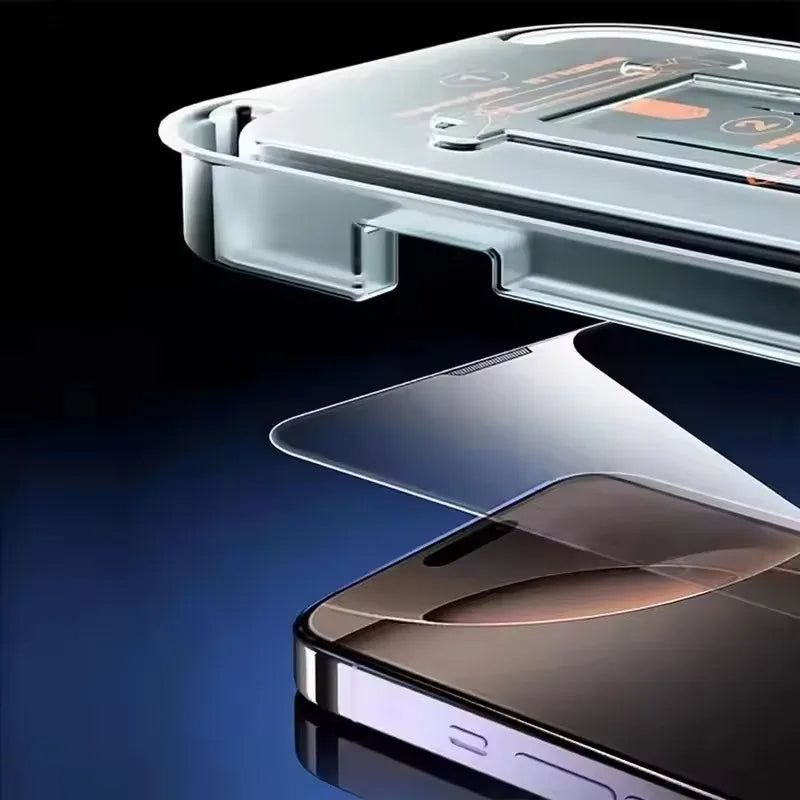 5-Pack iPhone Screen Protectors – Tempered Glass, Anti-Fingerprint