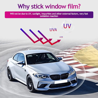 Car Window Tint Film UV Heat Control Privacy Anti-Glare Easy Install DIY Roll -Fast Shiping
