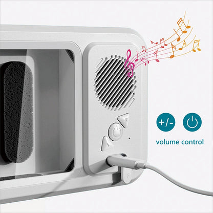 Eco-friendly waterproof shower phone holder with hands-free Bluetooth speaker